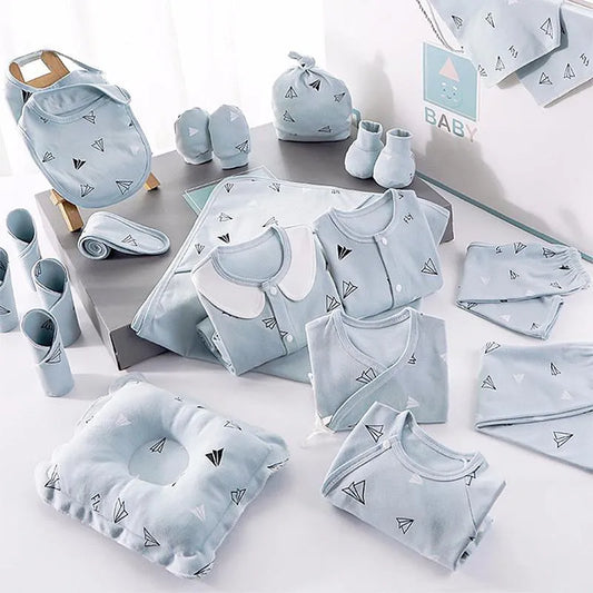 Newborn Baby Gift Set - 18/22 Pure Cotton Pieces